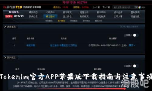 Tokenim官方APP苹果版下载指南与注意事项